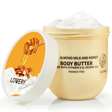 Load image into Gallery viewer, Almond Milk &amp; Honey Whipped Body Butter
